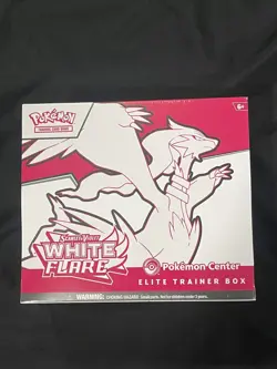 Pokemon TCG Pokemon Center Exclusive White Flare Elite Trainer Box SEALED - Image 1