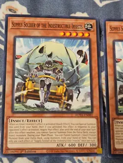 Supply Soldier of the Indestructible Insects x3 - ROTA-EN081 Yugioh - Image 2