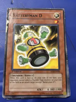 YuGiOh Batteryman D Enemy of Justice EOJ-EN030 1st Edition - Premium NOS - Image 1