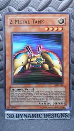 | Yugioh Z-Metal Tank MFC-006 Super Rare Magicians Force NM-/VLP 🔥 | - Image 1