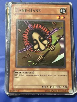 YuGiOh Hane-Hane LOB-110 SINGLE USED EXCELLENT CONDITION SEE PHOTOS - Image 1