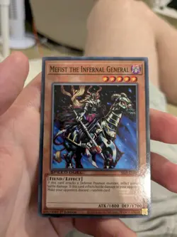 SS05-ENB14 Mefist the Infernal General Common 1st Edition YuGiOh Card - Image 1