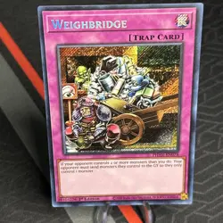 YUGIOH! WEIGHBRIDGE 1ST EDITION SECRET RARE PHHY-EN078 - Image 1
