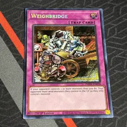 YUGIOH! WEIGHBRIDGE 1ST EDITION SECRET RARE PHHY-EN078 - Image 2