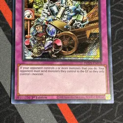 YUGIOH! WEIGHBRIDGE 1ST EDITION SECRET RARE PHHY-EN078 - Image 4