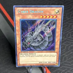 Yugioh Cyber Dragon LCGX-EN176 Secret Rare - Image 1