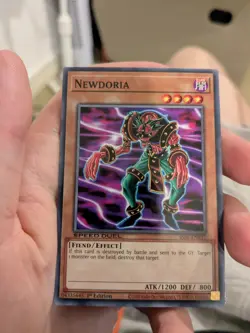 SS05-ENB17 Newdoria Common 1st Edition YuGiOh Card - Image 1