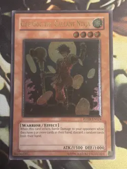 Yugioh: Goe Goe The Gallant Ninja - FOTB-EN024 - Ultimate Rare - Unlimited - MP - Image 1