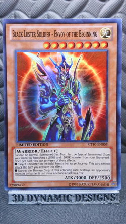 | Yugioh Black Luster Soldier - Envoy of the Beginning CT10-EN005 HP 🔥 | - Image 1