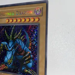 Yugioh Tri-horned Dragon Lob 1st Ed Nm Foil Line Error - Image 5