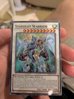 Stardust Warrior - LED8-EN052 - Common - 1st Edition - YuGiOh - Image 1