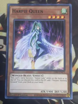 Yugioh: Harpie Queen - LDS2-EN072 - Common - 1st Edition - NM - Image 1