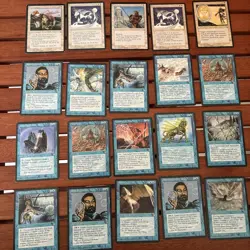 Vintage Mtg 103 Card Lot: Ice Age Homelands Alliances Magic The Gathering Bundle - Image 2