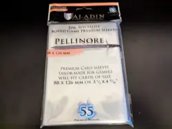 Paladin Card Sleeves 55 Ct. Protectors Pellinore 88 x 126 mm! New! - Image 1
