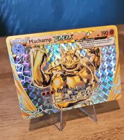 Machamp BREAK 60/108 Holo Rare XY Evolutions Pokemon Card - Image 2
