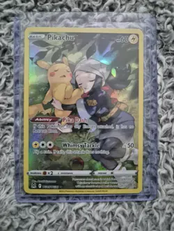 Pikachu TG05/TG30 Lost Origin Trainer Gallery Ultra Rare Pokemon Card - Image 1