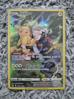 Pikachu TG05/TG30 Lost Origin Trainer Gallery Ultra Rare Pokemon Card - Image 3