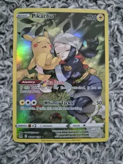 Pikachu TG05/TG30 Lost Origin Trainer Gallery Ultra Rare Pokemon Card - Image 5