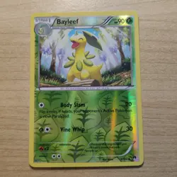 Bayleef 2/122 - NM REVERSE HOLO XY Breakpoint - 2016 Uncommon Pokemon TCG Card - Image 1