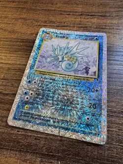Pokemon 2002 Seadra Reverse Holo Foil Card 63/110 Legendary Collection - Image 2