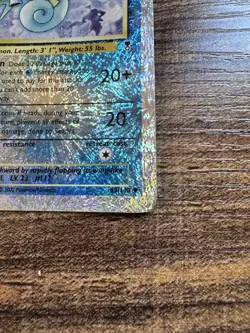 Pokemon 2002 Seadra Reverse Holo Foil Card 63/110 Legendary Collection - Image 4