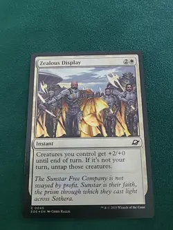 Zealous Display [Edge of Eternities] Foil Card - Image 1