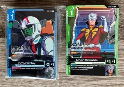 Gundam Card Game TCG Demo Sample Decks English One Sealed - Image 1