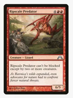 Ripscale Predator #103 Gatecrash Magic Card With Protective Sleeve - Image 1