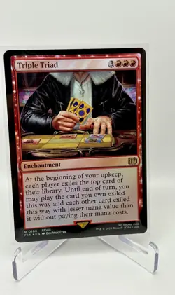 Triple Triad (FOIL) R #166 MTG Final Fantasy FIN EN FF8 FFVII Squall RARE - Image 1