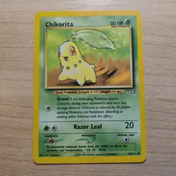 Chikorita 54/111 - MP Neo Genesis - 2000 Common Pokemon TCG Card - Image 1