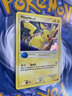 Pikachu - 9/17 - Holo Pop Series 6 Promo Rare - Pokemon Card - LP - Image 2
