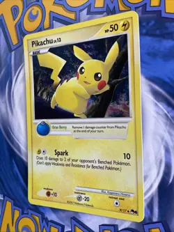 Pikachu - 9/17 - Holo Pop Series 6 Promo Rare - Pokemon Card - LP - Image 3
