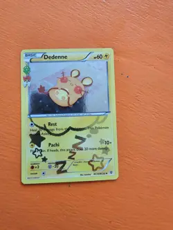 2016 DEDENNE RC10/RC32 XY GENERATIONS RADIANT COLLECTION-HOLO Pokemon Card (D2) - Image 1