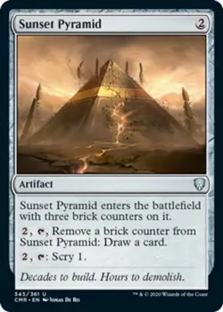 4x Sunset Pyramid MTG Commander Legends NM Magic Regular - Image 1