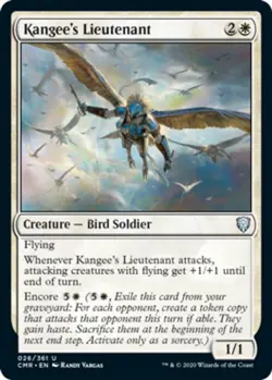 4x Kangee's Lieutenant MTG Commander Legends NM Magic Regular - Image 1