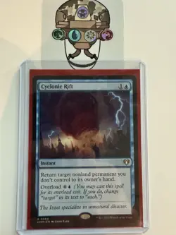 Cyclonic Rift / Commander Masters / Magic The Gathering / MTG Card - Image 1
