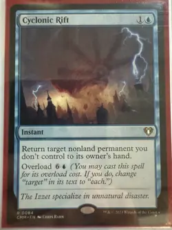 Cyclonic Rift / Commander Masters / Magic The Gathering / MTG Card - Image 2