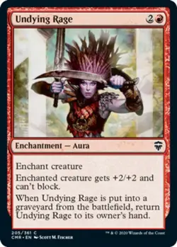 4x Undying Rage - Foil MTG Commander Legends NM Magic Foil - Image 1