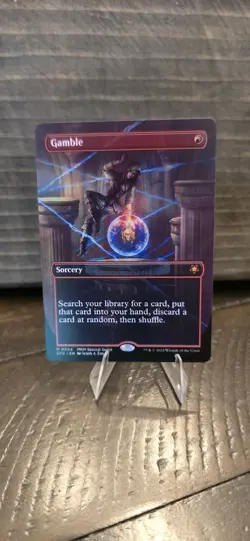 MTG Gamble (Borderless) | NM | Special Guests (SPG) 0024 - Image 1