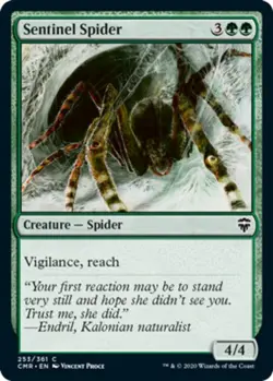 4x Sentinel Spider MTG Commander Legends NM Magic Regular - Image 1