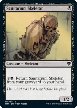 4x Sanitarium Skeleton MTG Commander Legends NM Magic Regular - Image 1