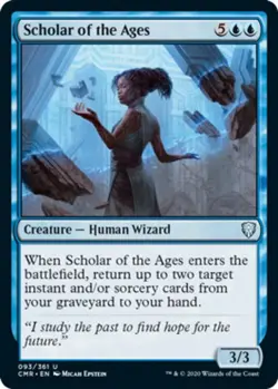 4x Scholar of the Ages MTG Commander Legends NM Magic Regular - Image 1