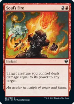 4x Soul's Fire MTG Commander Legends NM Magic Regular - Image 1
