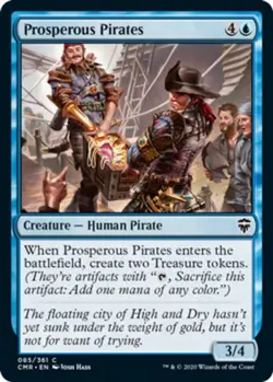 4x Prosperous Pirates MTG Commander Legends NM Magic Regular - Image 1