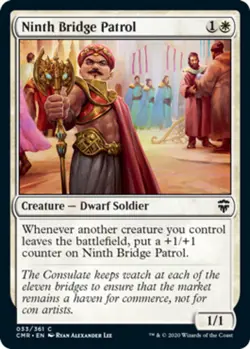 4x Ninth Bridge Patrol MTG Commander Legends NM Magic Regular - Image 1