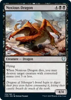 4x Noxious Dragon MTG Commander Legends NM Magic Regular - Image 1