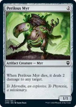 4x Perilous Myr MTG Commander Legends NM Magic Regular - Image 1