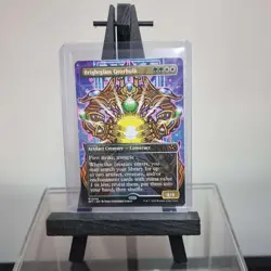 1x Brightglass Gearhulk - MTG Aetherdrift: Extras - 348 - Borderless - English - Image 1