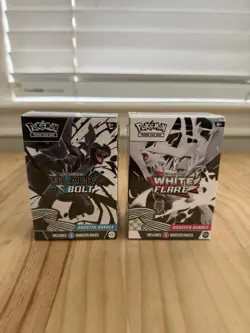 Pokemon Black Bolt & White Flare Booster Bundle Set of 2 *Sealed, Brand NEW* - Image 1