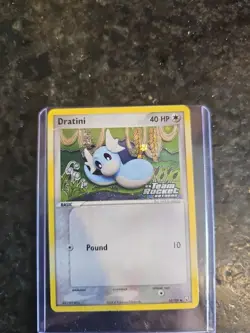 Pokemon Dratini 52/109 Reverse Holo Rare Lightly Played - Image 1
